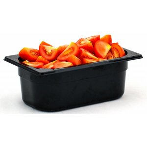 Hendi Bac GN 1/4 Polycarbonate Noir - 2,8 Litres - 100(h)mm