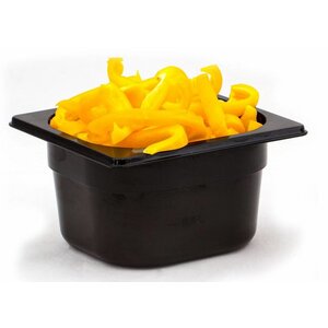 Hendi Bac GN 1/6 Polycarbonate Noir - 1 Litre - 65(h)mm