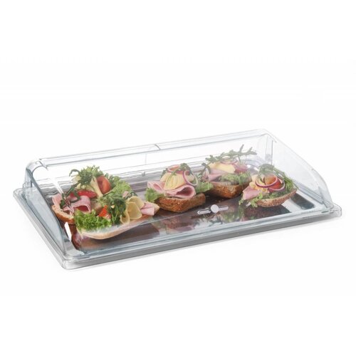Hendi Couvercle de Présentation Rolltop - GN1/1 - 545x335x95(h)mm