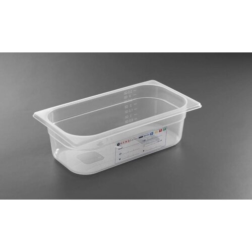 Hendi Boîte de Stockage GN 1/3 - 2,5 Litres - 65(h)mm