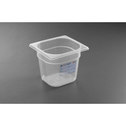 Hendi Boîte de Stockage GN 1/6 - 3,4 Litres - 200(h)mm