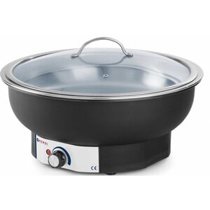 Hendi Réchaud Électrique - Rond - 6,8 Litres - 500W - Ø405x248(h)mm Hendi Réchaud Électrique - Rond - 6,8 Litres - 500W - Ø405x248(h)mm