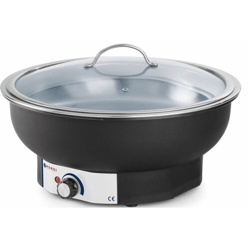Hendi Réchaud Électrique - Rond - 6,8 Litres - 500W - Ø405x248(h)mm