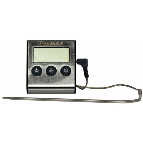 Hendi Thermomètre pour Rôtir | 0/300°C | Sonde Inox 150mm