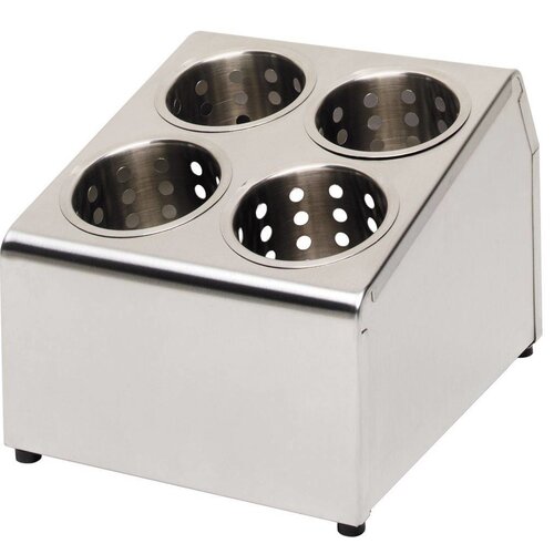 Hendi Support Pour Panier à Couvert Inox - Pour 4 Paniers - 255x295x215(h)mm Hendi Support Pour Panier à Couvert Inox - Pour 4 Paniers - 255x295x215(h)mm