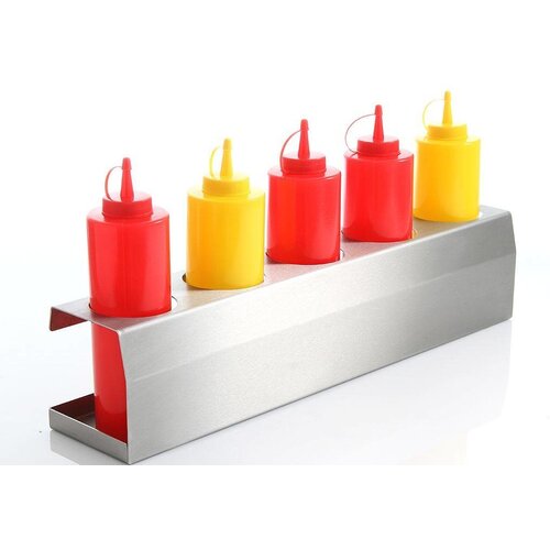 Hendi Support Sauces Inox - Avec 3 Encoches Hendi Support Sauces Inox - Avec 3 Encoches