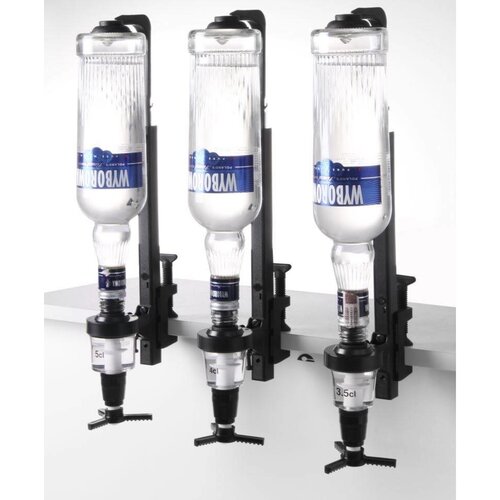 Hendi Support ABS Pour Verseur-Doseur - Fixation Sur Comptoir - Sur Carton