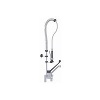 Douchette de Prélavage - 17 Litres p/m - Bi Trous - Raccords Flexibles - (H)1260mm