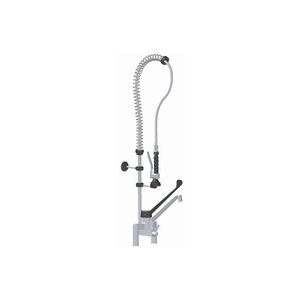 CHRselect Douchette de Prélavage - 17 Litres p/m - Bi Trous - Raccords Flexibles - (H)1260mm