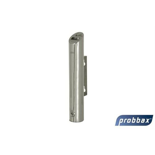CHRselect Cendrier Murale Tubulaire | Inox Brillante | 1,8 Litres | Jusqu'à 540 Mégots | 75x75x460(h)mm CHRselect Cendrier Murale Tubulaire | Inox Brillante | 1,8 Litres | Jusqu'à 540 Mégots | 75x75x460(h)mm