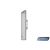 Cendrier Murale Tubulaire | Aluminium | 2,4 Litres | Jusqu'à 720 Mégots | 80x80x480(h)mm