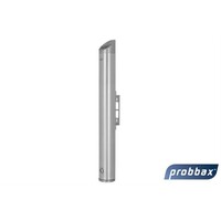 Cendrier Murale Tubulaire | Aluminium | 3,4 Litres | Jusqu'à 1020 Mégots | 80x80x680(h)mm