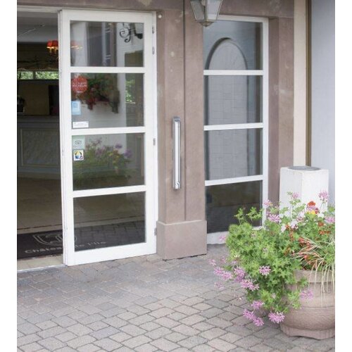 CHRselect Cendrier Murale Tubulaire | Aluminium | 3,4 Litres | Jusqu'à 1020 Mégots | 80x80x680(h)mm