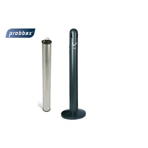 CHRselect Cendrier Poteau à Poser | Noir | Jusqu'à 900 Mégots | 300x300x1080(h)mm CHRselect Cendrier Poteau à Poser | Noir | Jusqu'à 900 Mégots | 300x300x1080(h)mm