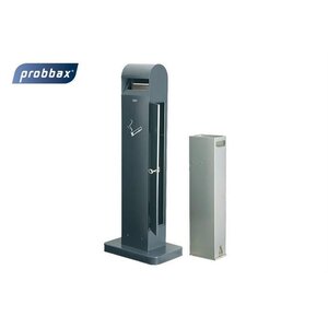 CHRselect Cendrier à Poser Totem Noir | Noir | 12,5 Litres | Jusqu'à 3750 Mégots | 400x260x1040(h)mm CHRselect Cendrier à Poser Totem Noir | Noir | 12,5 Litres | Jusqu'à 3750 Mégots | 400x260x1040(h)mm