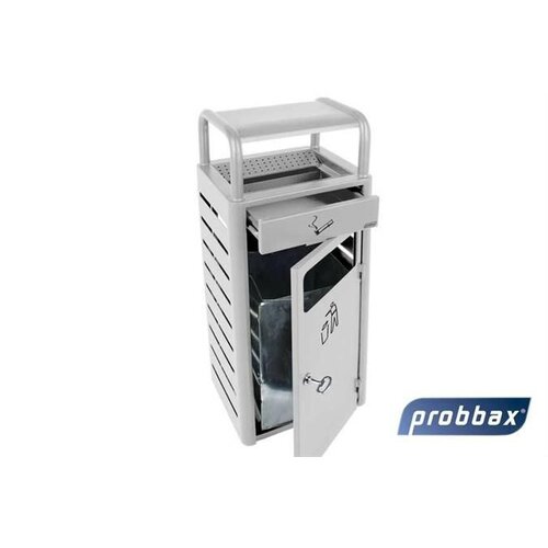 CHRselect Cendrier à Poser 2,3 Litres | Avec Poubelle 20 Litres | Gris | Jusqu'à 690 Mégots CHRselect Cendrier à Poser 2,3 Litres | Avec Poubelle 20 Litres | Gris | Jusqu'à 690 Mégots