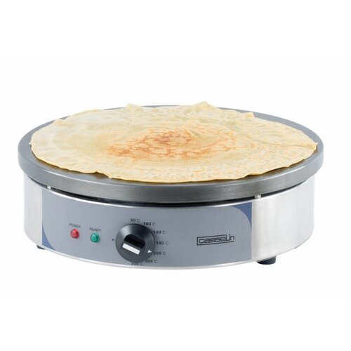 Casselin Crêpière Ronde Inox | Électrique | Ø350mm | 2,2kW | 130(h)mm