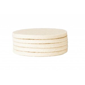 Casselin Lot De 5 Feutres De Rechange | Pour Tampon D'Essuyage Ø75mm