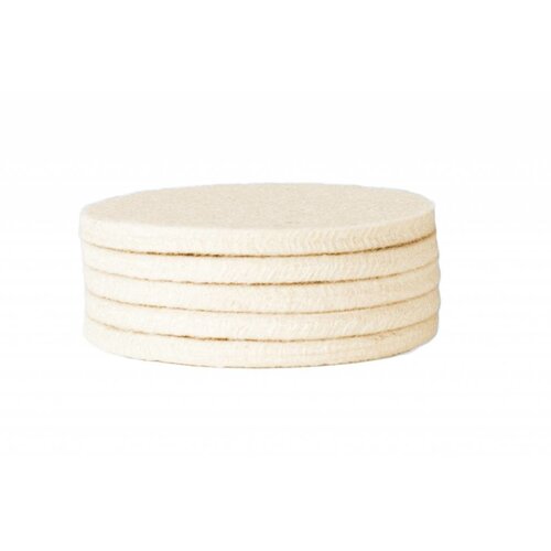 Casselin Lot De 5 Feutres De Rechange | Pour Tampon D'Essuyage Ø75mm