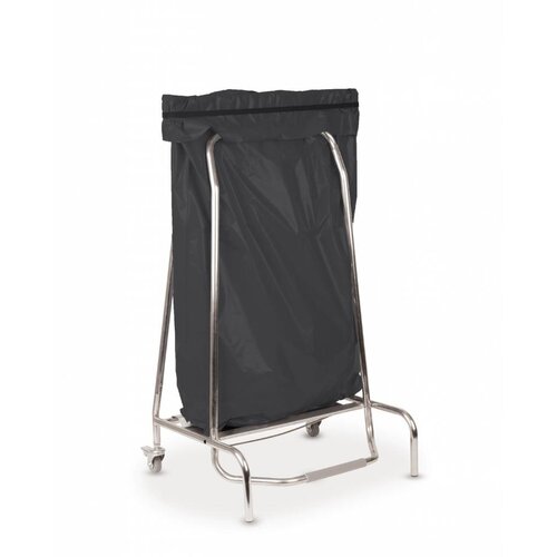 Casselin Porte Sac Poubelle Inox | 110L | L 590 x P 425 x H 955 mm