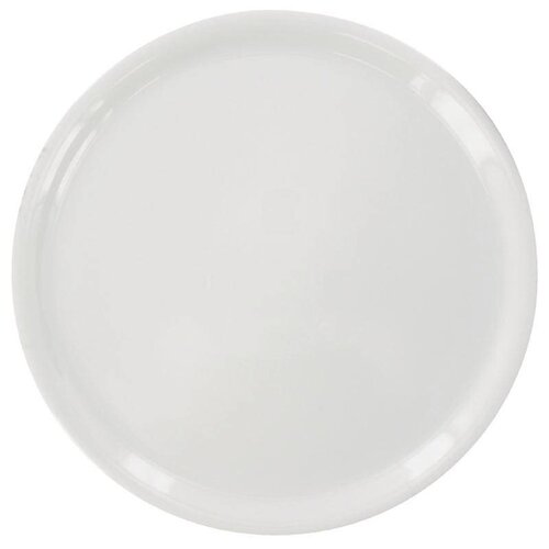 CHRselect Assiette à Pizza Napoli | Porcelaine Blanche | Ø280mm | 6 Pièces