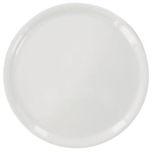 CHRselect Assiette à Pizza Napoli | Porcelaine Blanche | Ø330mm | 6 Pièces