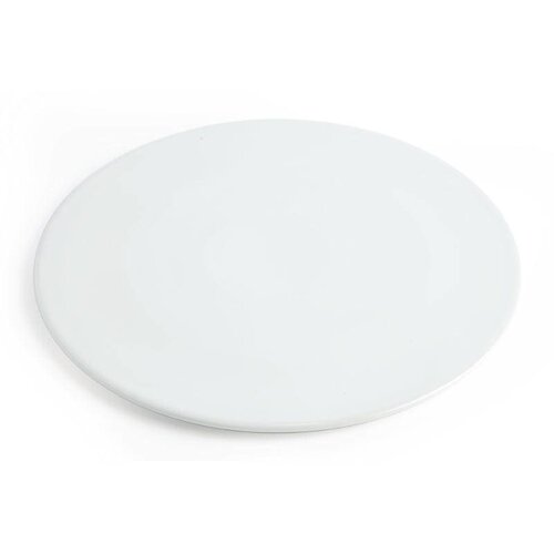 CHRselect Assiette à Pizza Ø330mm | Porcelaine Blanche | 6 Pièces