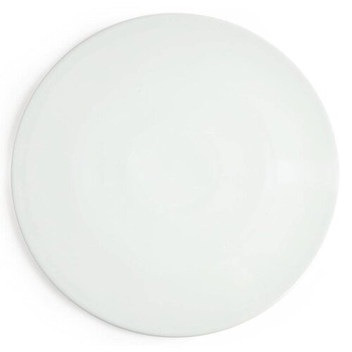 CHRselect Assiette à Pizza Ø330mm | Porcelaine Blanche | 6 Pièces