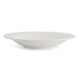 CHRselect Assiette Creuse | Lumina Porcelaine Blanche | Ø205mm | 6 Pièces