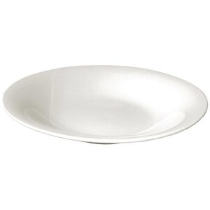 CHRselect Assiette Creuse | Lumina Porcelaine Blanche | Ø260mm | 4 Pièces