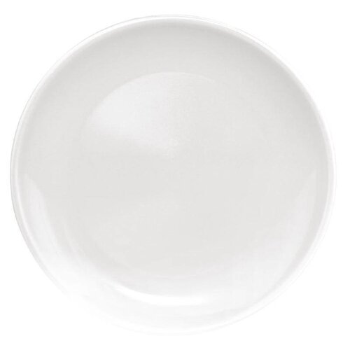 CHRselect Assiette Creuse | Porcelaine Blanche | Ø200mm | 12 Pièces