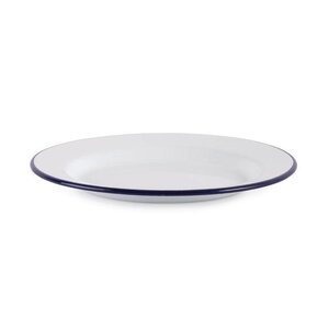 CHRselect Assiette Plate Olympia | Émaillé | Ø245mm | 6 Pièces