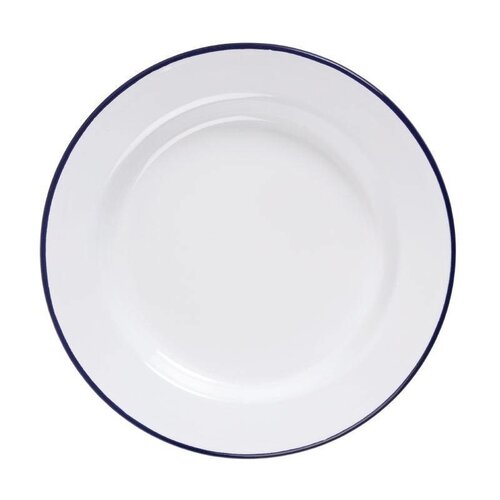 CHRselect Assiette Plate Olympia | Émaillé | Ø245mm | 6 Pièces