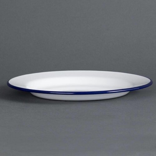 CHRselect Assiette Plate Olympia | Émaillé | Ø245mm | 6 Pièces