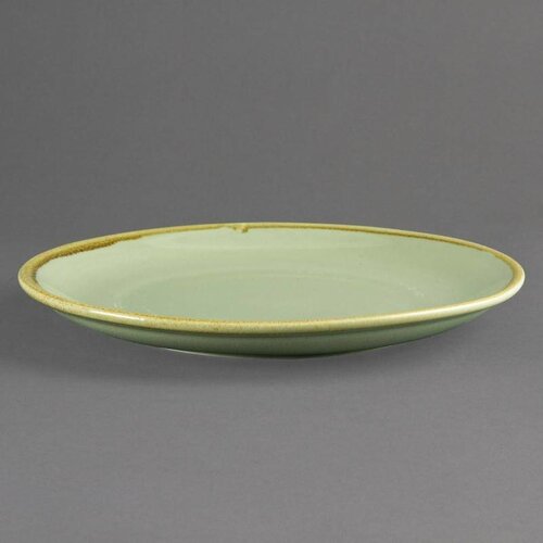 CHRselect Assiette Plate Ronde | Porcelaine Mousse | Ø280mm | 4 Pièces