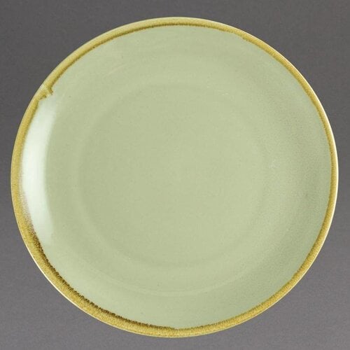 CHRselect Assiette Plate Ronde | Porcelaine Mousse | Ø280mm | 4 Pièces