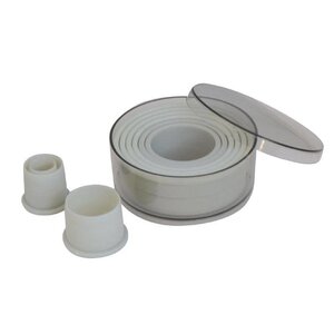 CHRselect Boîte de 9 Découpoirs | Rond Lisse | Ø20-100mm