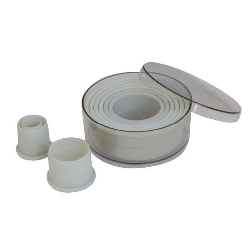 CHRselect Boîte de 9 Découpoirs | Rond Lisse | Ø20-100mm