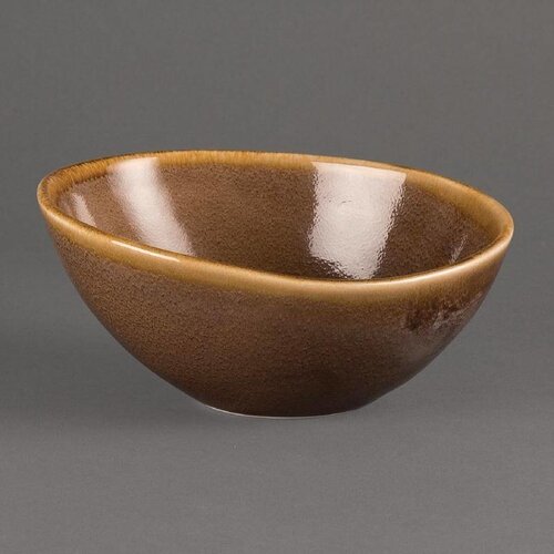 CHRselect Bol "Kiln" | Porcelaine Écorce | Ø215mm | 4 Pièces