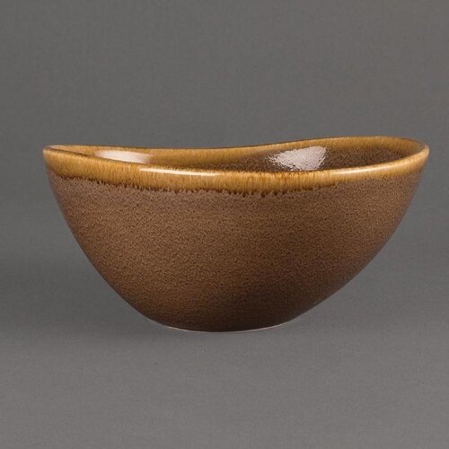 CHRselect Bol "Kiln" | Porcelaine Écorce | Ø215mm | 4 Pièces