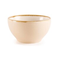 Bol "Kiln" | Porcelaine Sable | Ø140mm | 6 Pièces