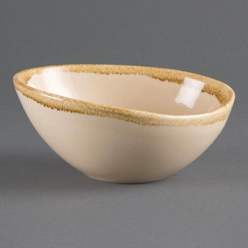 CHRselect Bol "Kiln" | Porcelaine Sable | Ø165mm | 6 Pièces