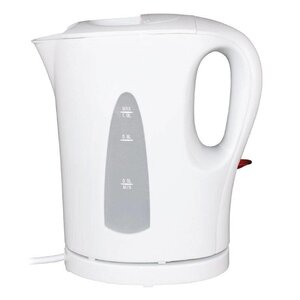 CHRselect Bouilloire d'Hôtel | Plastique Blanc | 1 Litre