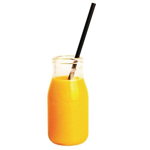 CHRselect Bouteille de Lait en Verre | 200ml | 12 Pièces