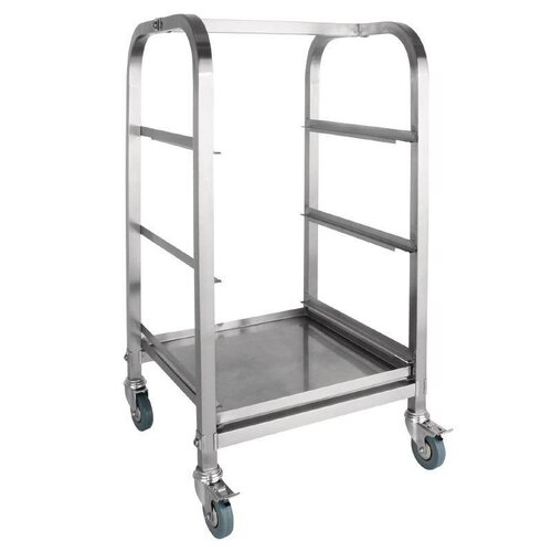 CHRselect Chariot pour Casiers Inox - Casiers 350mm - 3 Niveaux CHRselect Chariot pour Casiers Inox - Casiers 350mm - 3 Niveaux
