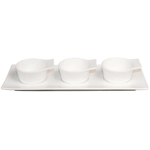 CHRselect Coupelle Lumina | Porcelaine Blanche | 55ml | 6 Pièces
