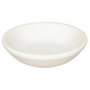 CHRselect Coupelle Sauce Ivory | Porcelaine Blanche | Ø70mm | 12 Pièces