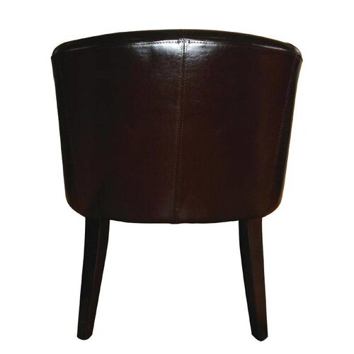 CHRselect Fauteuil en Simili Cuir Noir | Hauteur 820mm | Par Pièce