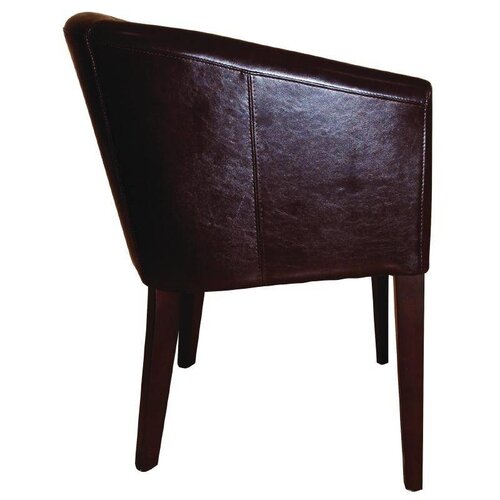 CHRselect Fauteuil en Simili Cuir Noir | Hauteur 820mm | Par Pièce