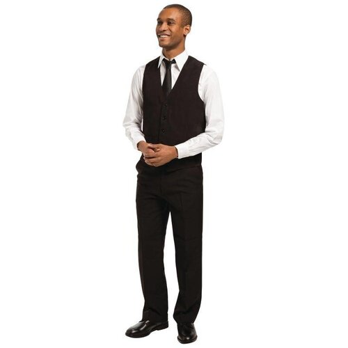 CHRselect Gilet Noir pour Homme | Staff Uniforms | Disponible en 4 Tailles